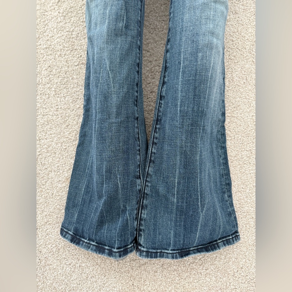ReRock for Express Low rise Bootcut Jeans 8R - Picture 2 of 11